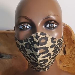 Leopard Print Face Mask